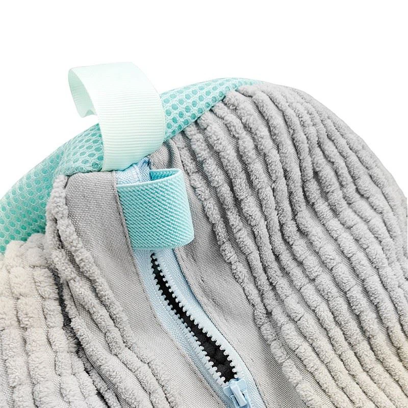 Chenille Shoe Washing Bag